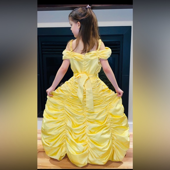 Trish Scully Size 7 Belle Dress Costume Beauty and the Beast - Picture 4 of 6